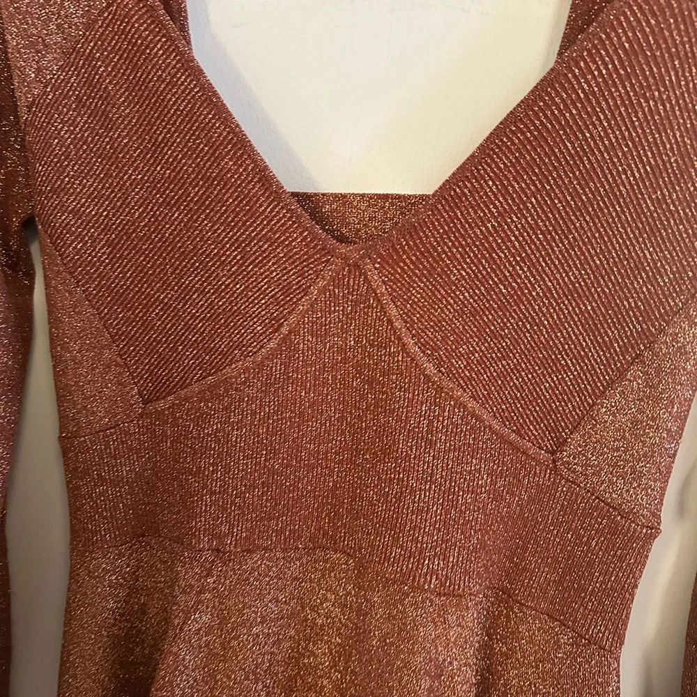 Free people wildest dreams glitter mini dress‎ small